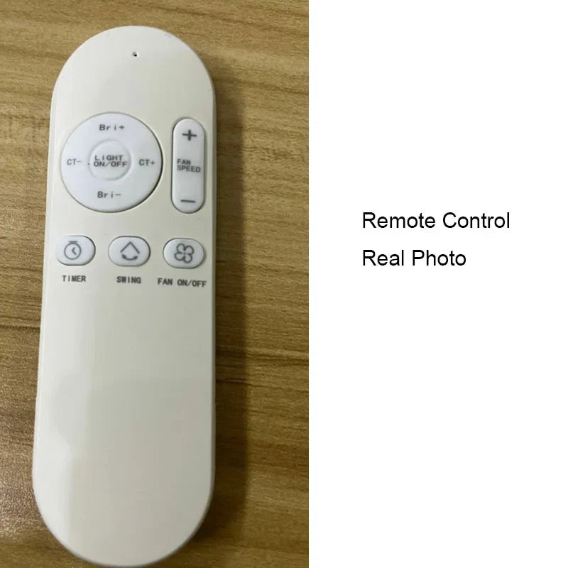 Artfan lighting Bladeless Ceiling Fan Light Remote Control LED Circulator for Bedroom Living Room