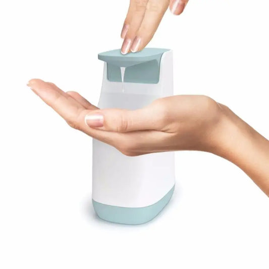 Artfan 350ml Non-Drip Soap Pump Dispenser for Bathroom Kitchen, Space-Saving and Compact