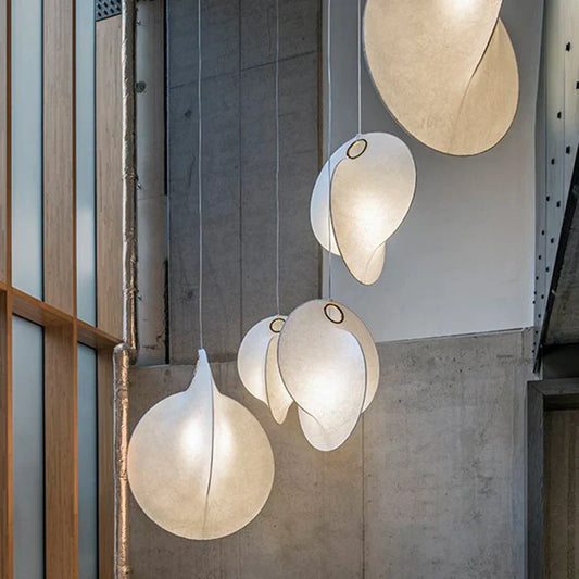 Artfan  Wabi Sabi Silk Chandelier LED Pendant Lamp for Loft Living