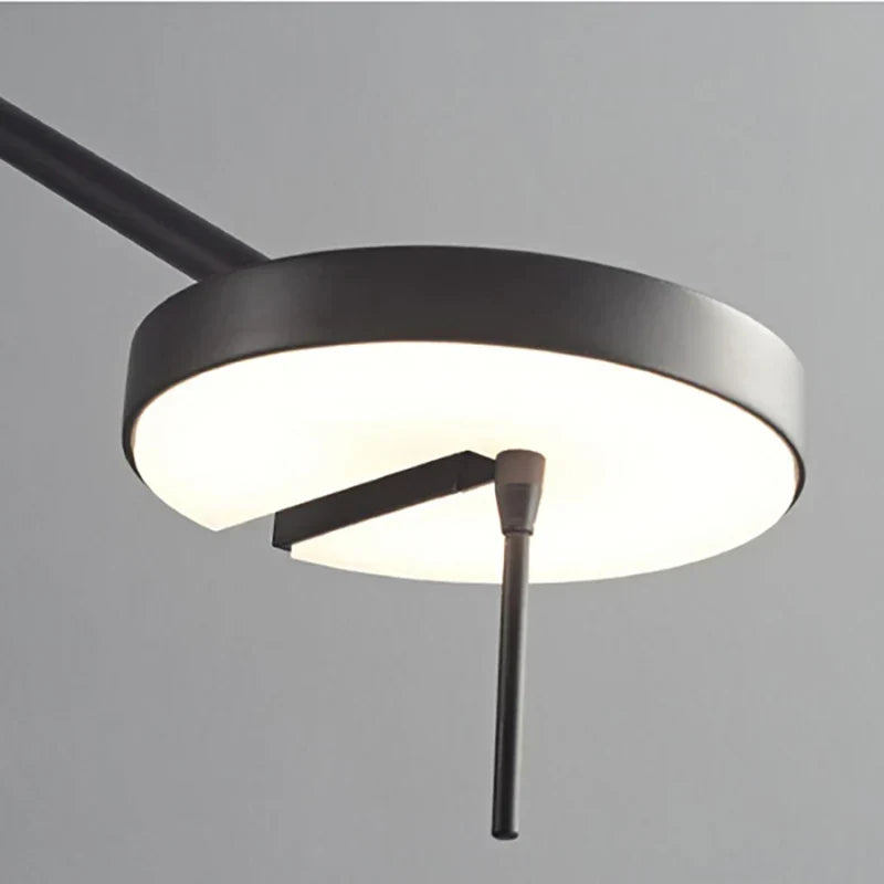 Artfan lighting Black LED Wall Reading Light for Bed Bedroom Living Room Office