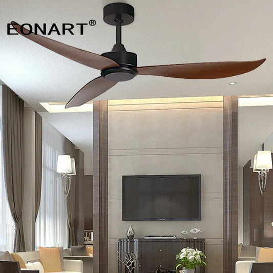 Artfan 46" Plastic Blade Ceiling Fan with Remote Control for Living Room