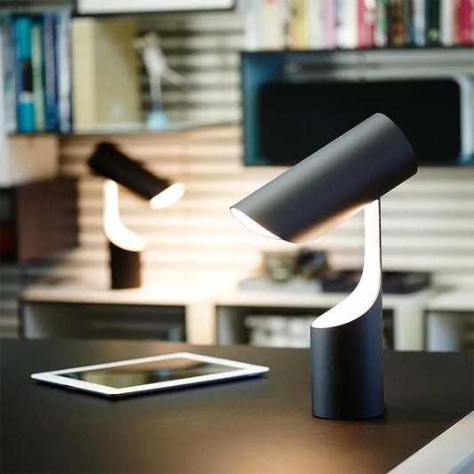 Artfan lighting Black Foldable Desk Lamp | Nordic Minimalist Design for Bedroom, Study & Sofa