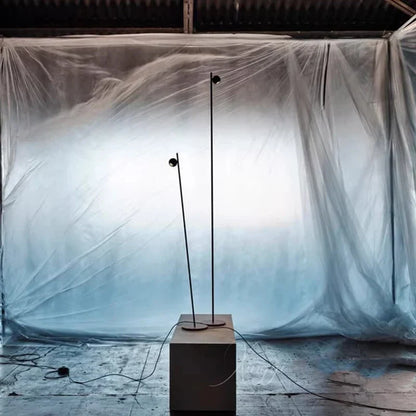 Artfan lighting Black LED Floor Lamp: Sleek Minimalist Nordic Design for Home Decor