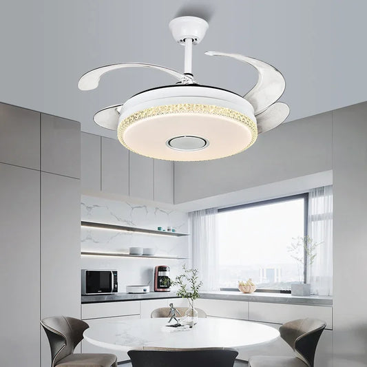 Artfan 42" Luxury Ceiling Fan Light with Remote Control for Bedroom and Dining Room