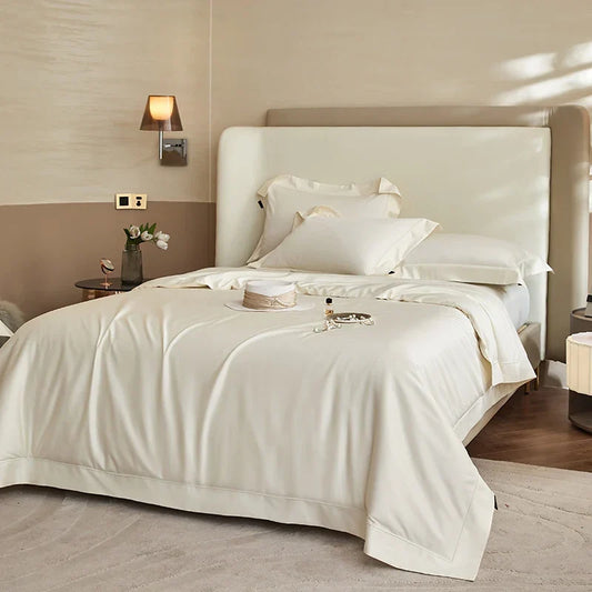 Artfan 1400TC Pima Cotton Cozy Bedding Set: Soft, Breathable, Queen King Size Duvet Cover, Sheet, Pillowcases