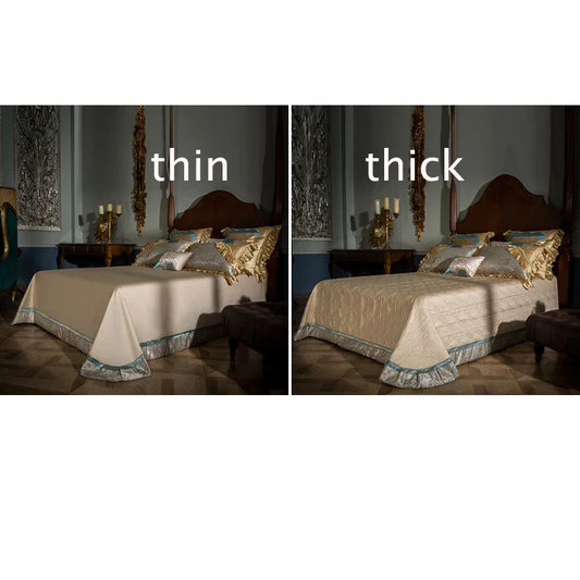 Artfan 200S Egyptian Cotton Embroidery Bedding Set - Queen King Size Linens