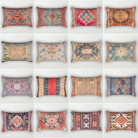 Artfan Moroccan Style Pillowcase - Retro Persian Design for Home Decor