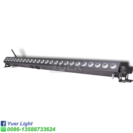 Artfan 24x4W 4in1 RGBW LED Wall Wash with DMX Control for DJ Stage and Bar