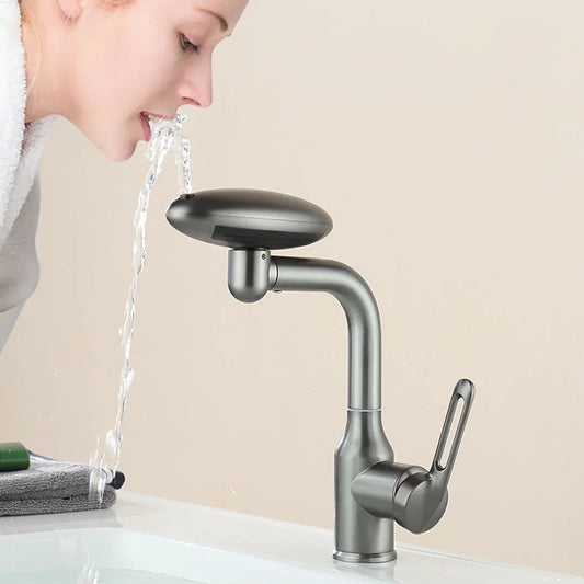 Artfan 360° Rotation Stainless Steel Multi-Function Faucet with 4 Water Outlet Modes