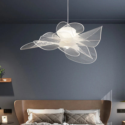 Artfan Acrylic Flower Chandelier: Nordic Designer Lighting for Restaurant, Living Room, Bedroom