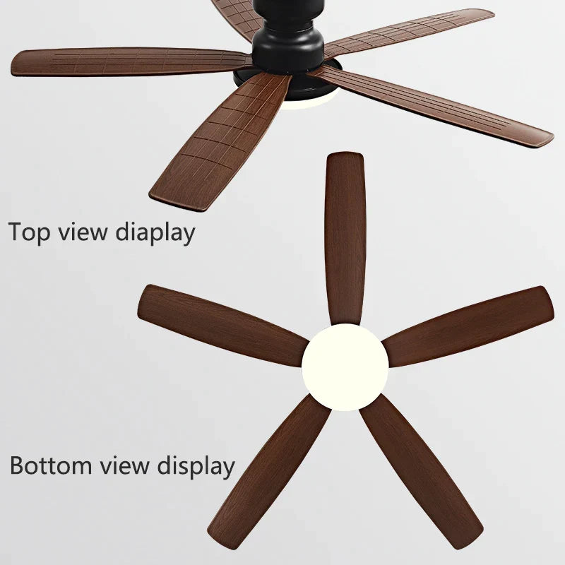 Artfan 72" Low Floor Fan Light Chandelier 2023 Living Room Ceiling Fan Strong Winds