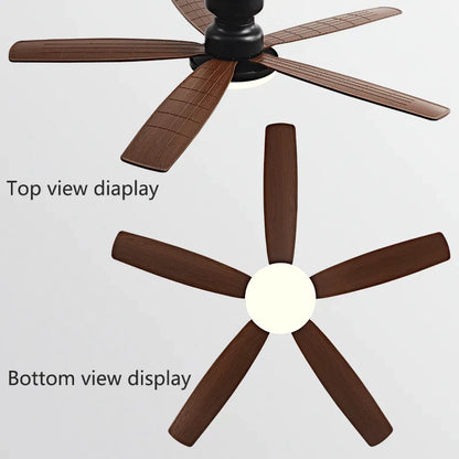 Artfan 72" Low Floor Fan Light Chandelier 2023 Living Room Ceiling Fan Strong Winds