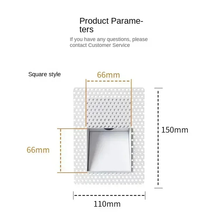 Artfan Motion Sensor Embedded Kickboard Lamp - Minimalist Style for Stairway