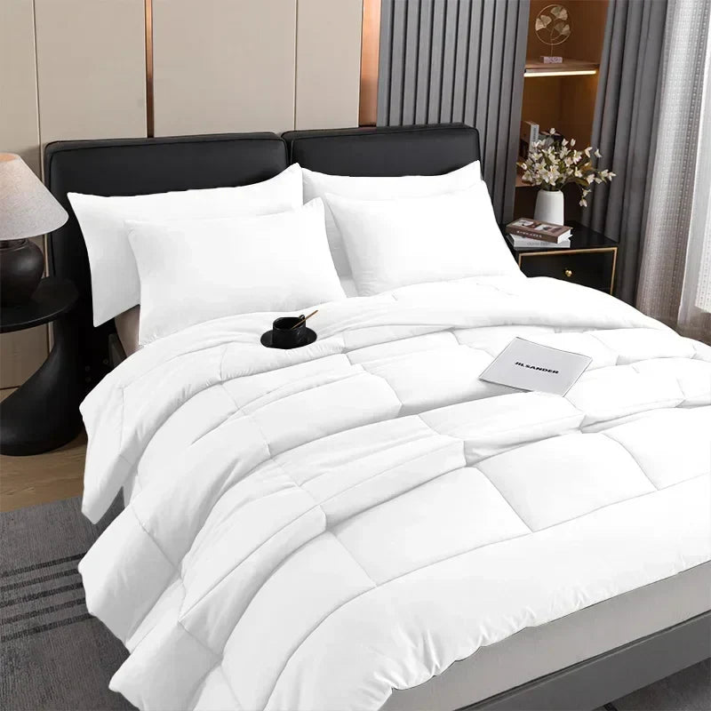 Artfan All-Season Quilted Duvet Set - Queen & King Size Comforter with Pillowcases