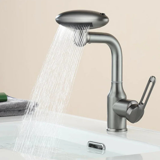 Artfan 360° Rotation Stainless Steel Multi-Function Faucet with 4 Water Outlet Modes