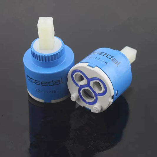 Artfan 35/40mm Ceramic Faucet Cartridge for Kitchen Bathroom Tap - Water Saving