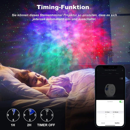 Artfan Aurora Galaxy Star Projector Night Light for Kids Baby Gift