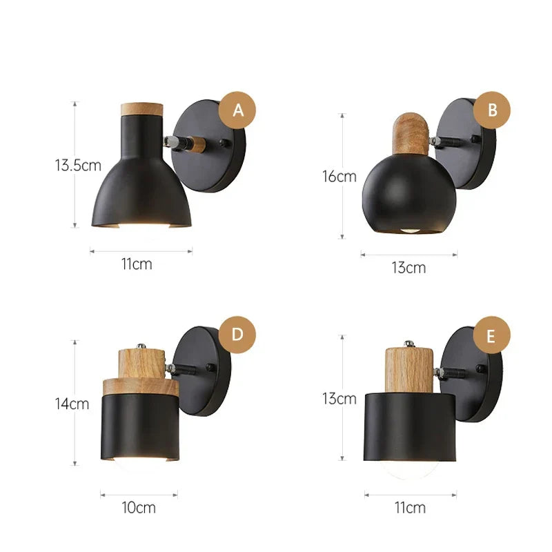 Artfan Angel Adjustable LED Wall Sconce Light for Bedroom Living Room