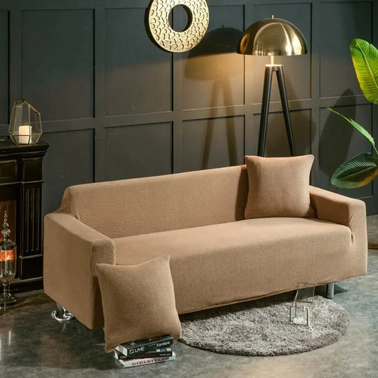Artfan 3D Quilted Sofa Cover: Soft Cozy Stretch Spandex Couch Slipcover