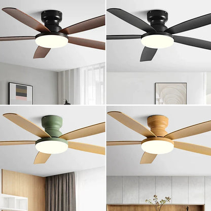 Artfan 72" Low Floor Fan Light Chandelier 2023 Living Room Ceiling Fan Strong Winds
