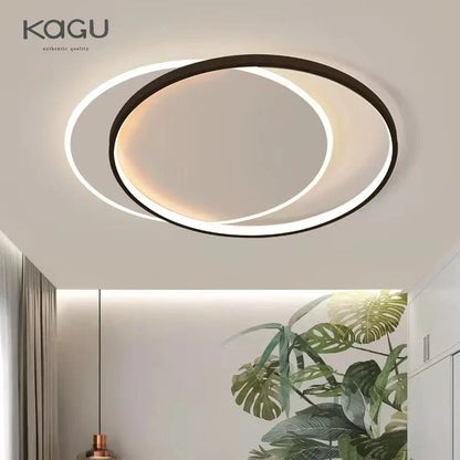 Artfan Round Bedroom Ceiling Lights: Modern Nordic Minimalist Living Room Study Lamp