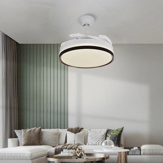 Artfan 48 Inch Dimmable Decorative Ceiling Fan with Remote Control and LED Light