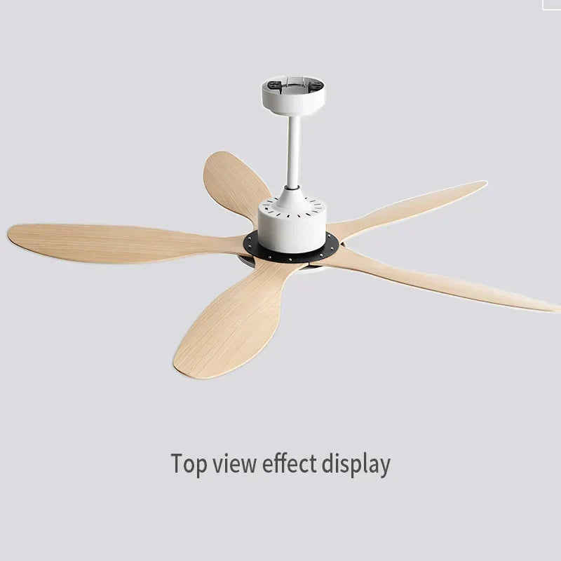Artfan 42" Black Industrial Style Ceiling Fan with Remote Control