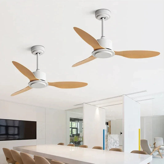 Artfan 42" Black Industrial Style Ceiling Fan with Remote Control