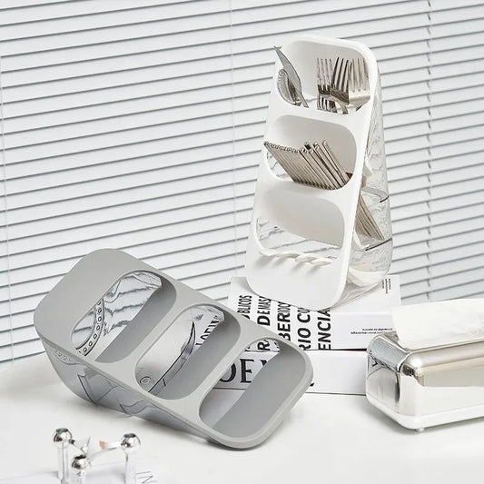 Artfan 3-Tier Cutlery Rack - Kitchen Utensil Organizer