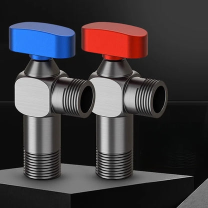 Artfan Angle Valve: Wall Mounted Water Volume Toilet Inlet One Out, Cold Hot.