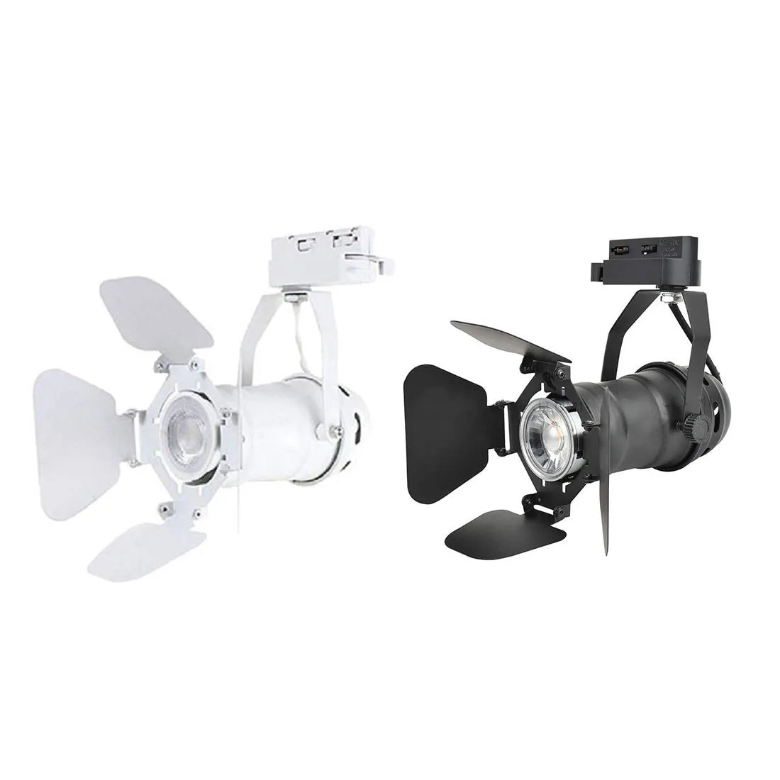 Artfan 4-Light Industrial Track Spotlight for Mall Exhibition Office LED Lighting