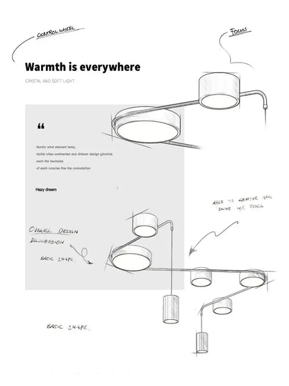 Artfan lighting Black LED Chandeliers for Living Dining Bedroom Hall Kitchen: Modern, Simple Indoor Lighting