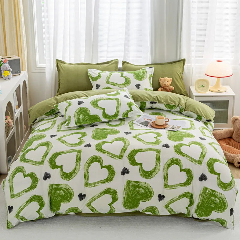 Artfan Animal Pattern Bedding Set - King/Queen Size Quilt Set for Comfortable Home.