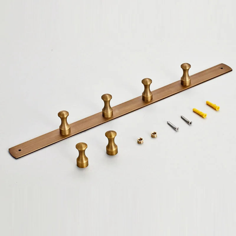 Artfan Antique Brass Finish Robe Hook, Copper Bathroom Hardware, Bathroom Accessories