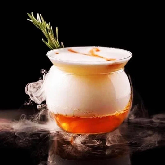 Artfan 150ml Stemless Martini Chiller Ball Base Cocktail Glass Cup