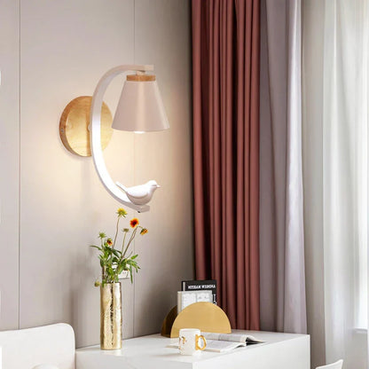 Artfan Angel Girl Bedroom Wall Sconces LED Light Fixtures