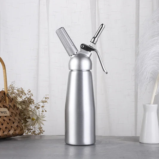 Artfan Aluminum Cream Gun Chantilly Siphon Dispenser Foaming Kitchen Tools +Nozzle