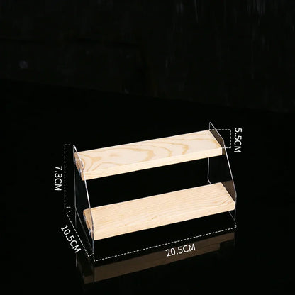 Artfan Acrylic Makeup Organizer Display Stand - 5 Layer Clear Cosmetic Holder
