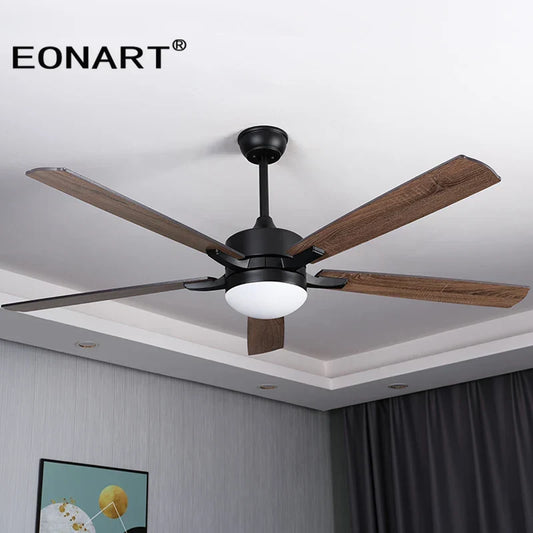 Artfan 76" LED Modern Indoor Ceiling Fan with Remote Control