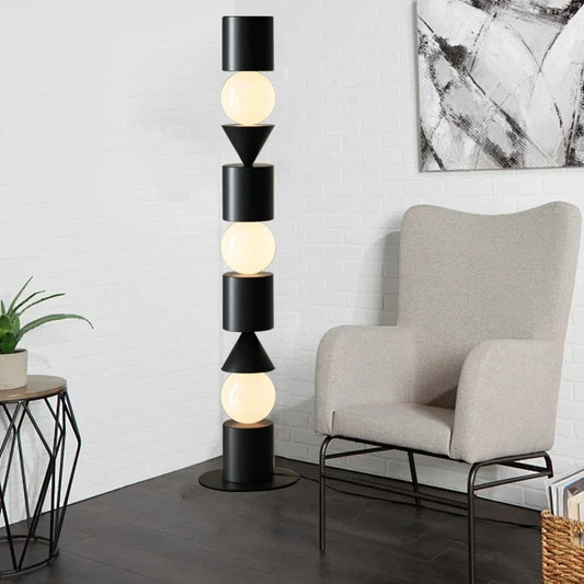 Artfan lighting Black LED Floor Lamp for Home Decorative Lighting