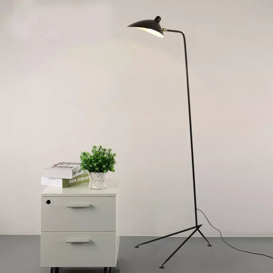 Artfan lighting Black Serge Mouille Tripod Floor Lamp - Loft Industrial Standing Lamp
