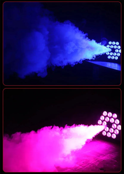 Artfan 500W Smoke Machine with 13 Color Lights & Wireless Remote Control