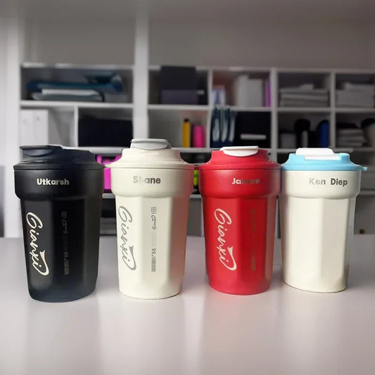 Artfan 400ML Coffee Thermos Bottle Leak-Proof Portable Mug.