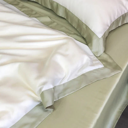 Artfan 600TC Lyocell Eucalyptus Fiber Bedding Set: Duvet Cover, Bed Sheet, Pillowcases