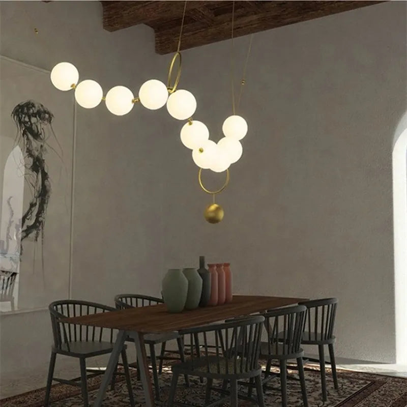 Artfan Nordic LED Pendant Lamp Acrylic Chandelier for Home Decor Lighting