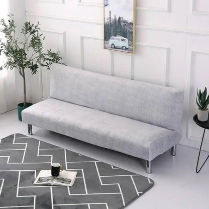 Artfan Armless Futon Sofa Cover Slipcover Elastic No Armrest
