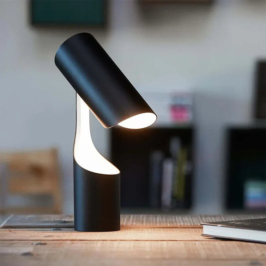 Artfan lighting Black Foldable Desk Lamp | Nordic Minimalist Design for Bedroom, Study & Sofa
