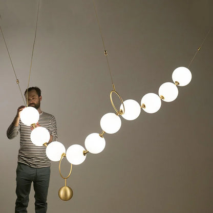 Artfan Nordic LED Pendant Lamp Acrylic Chandelier for Home Decor Lighting