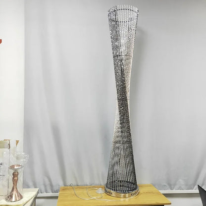 Artfan Aluminum Tower Floor Lamp for Living Room Decor – Modern LED Standing Light