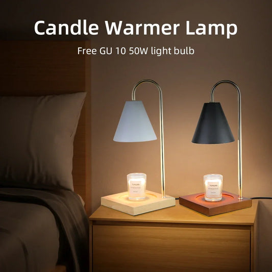 Artfan Aromatherapy Melting Lamp with Timer - Modern Table Decoration and Candle Warmer
